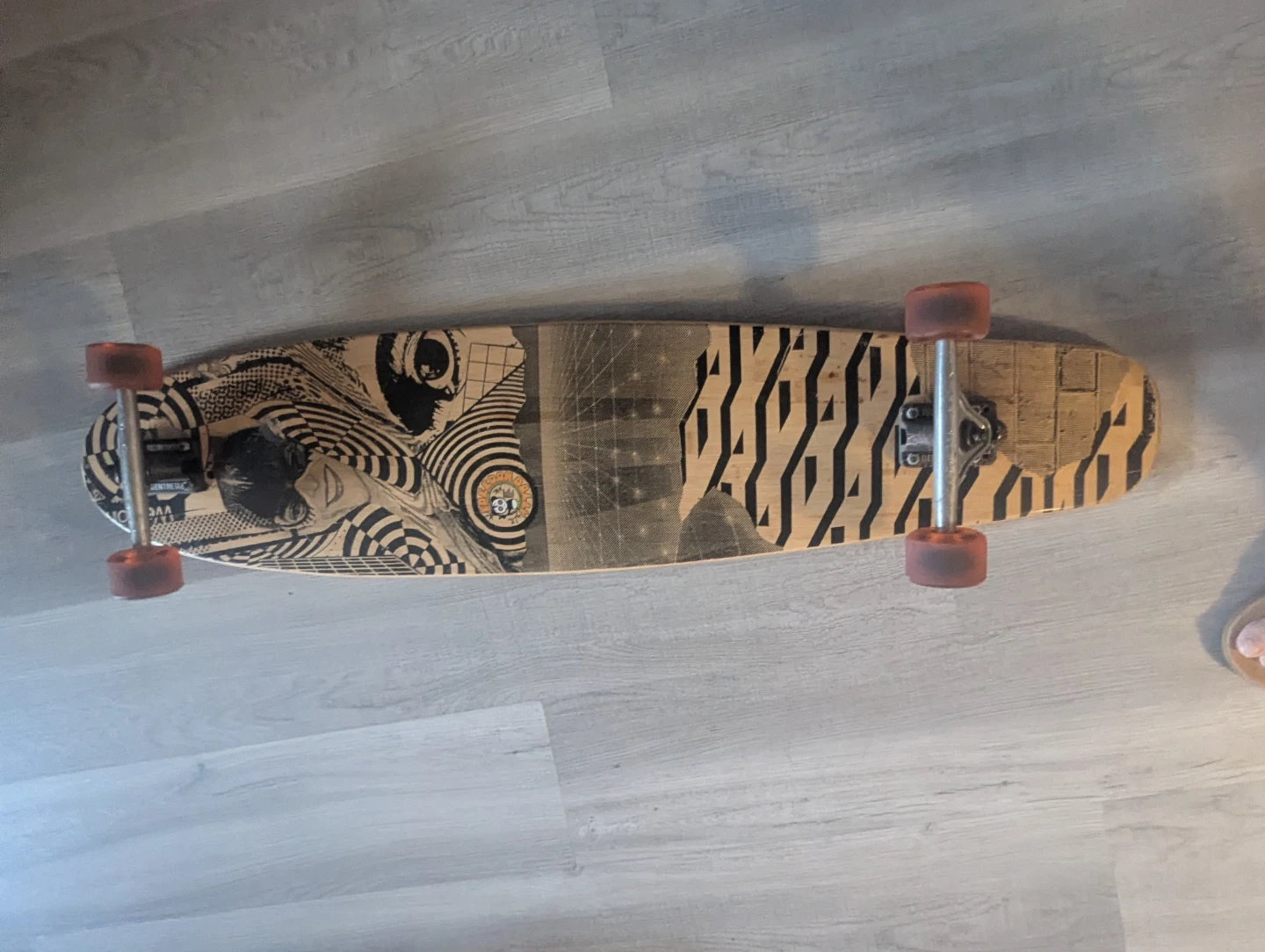 Freedom Dolly Bamboo Longboard