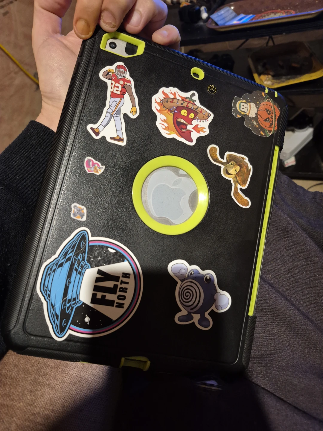 Apple iPad with Protective Case with Stickers - photo 2