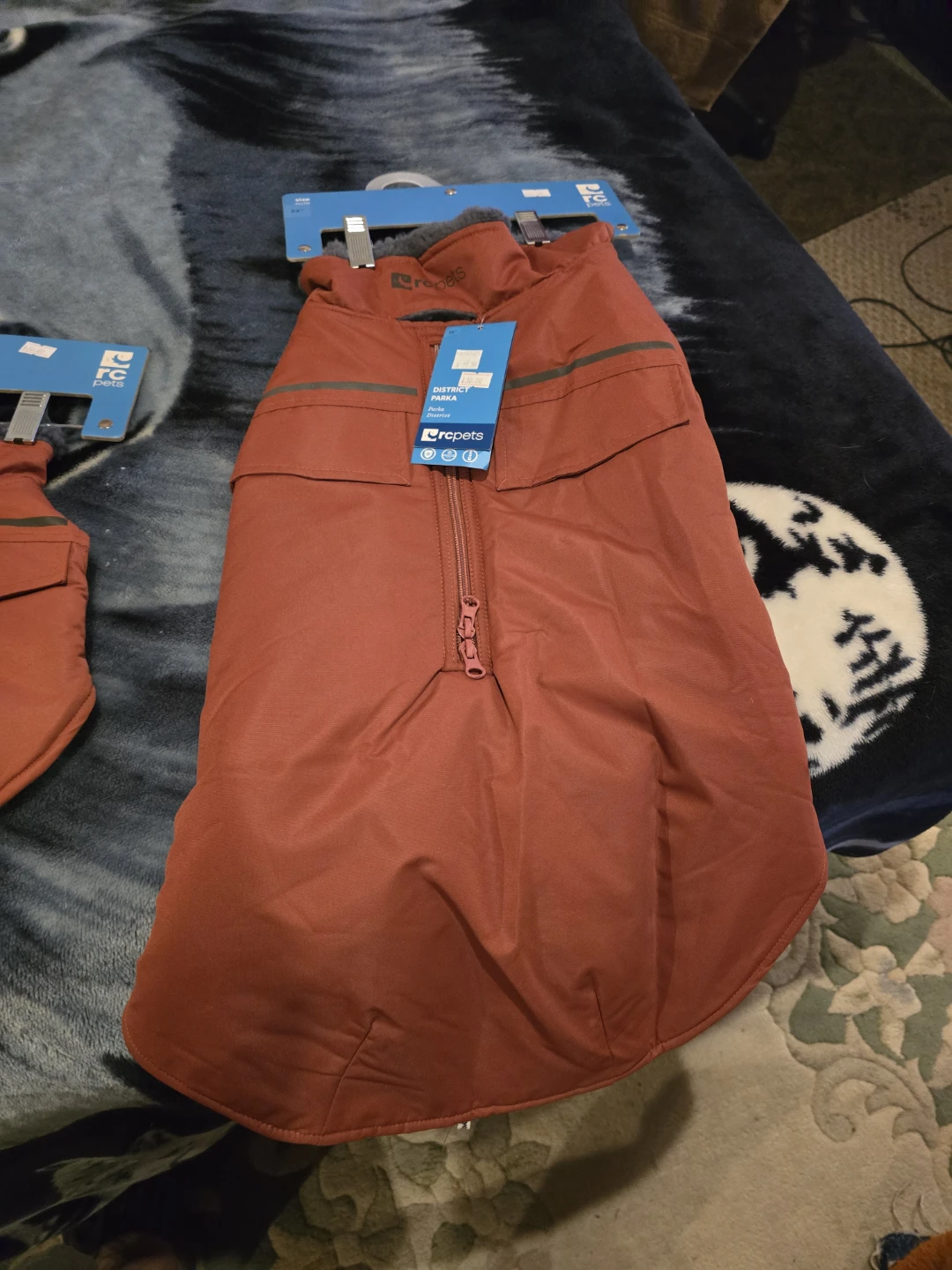 RC Pet Products District Parka - 22" - Red