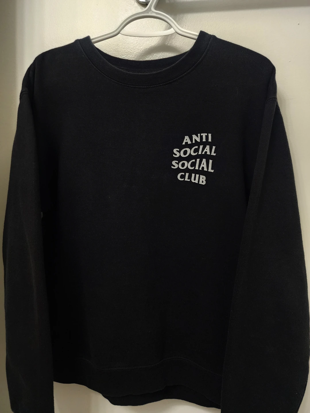 Anti Social Social Club Black Crewneck Sweatshirt - photo 2