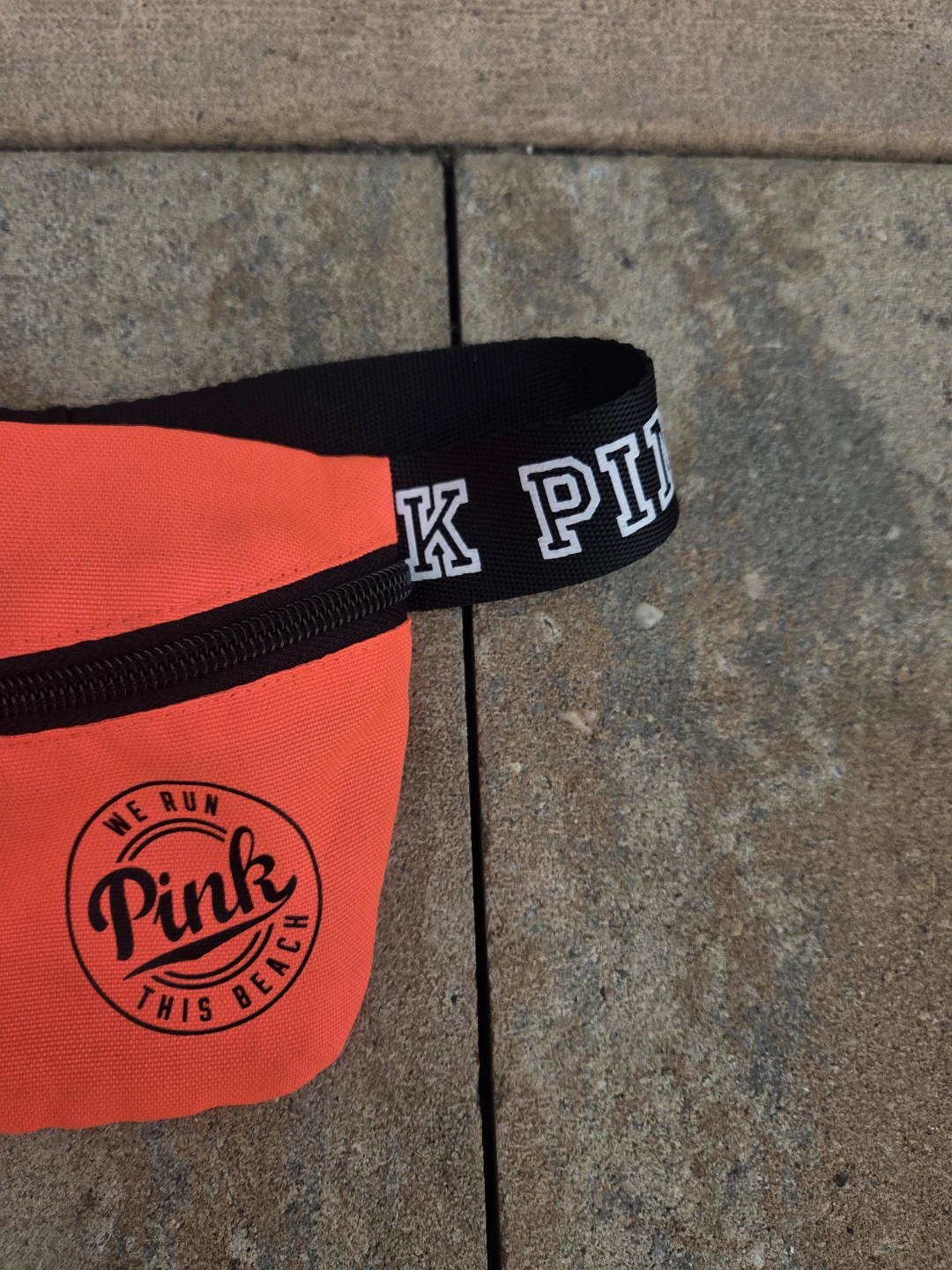 Victoria's Secret Pink Orange Fanny Pack Waist Bag