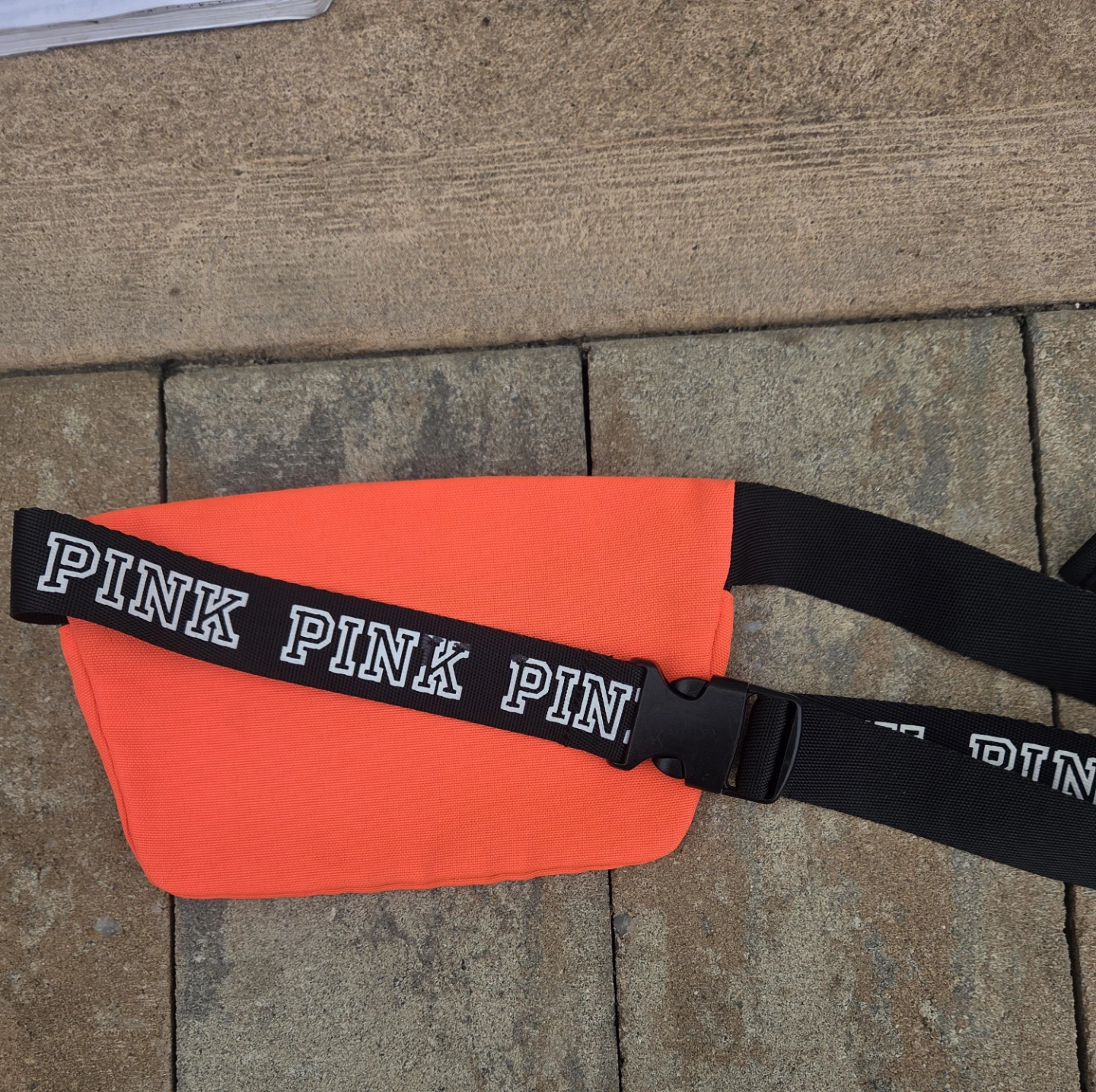 Victoria's Secret Pink Orange Fanny Pack Waist Bag - photo 3
