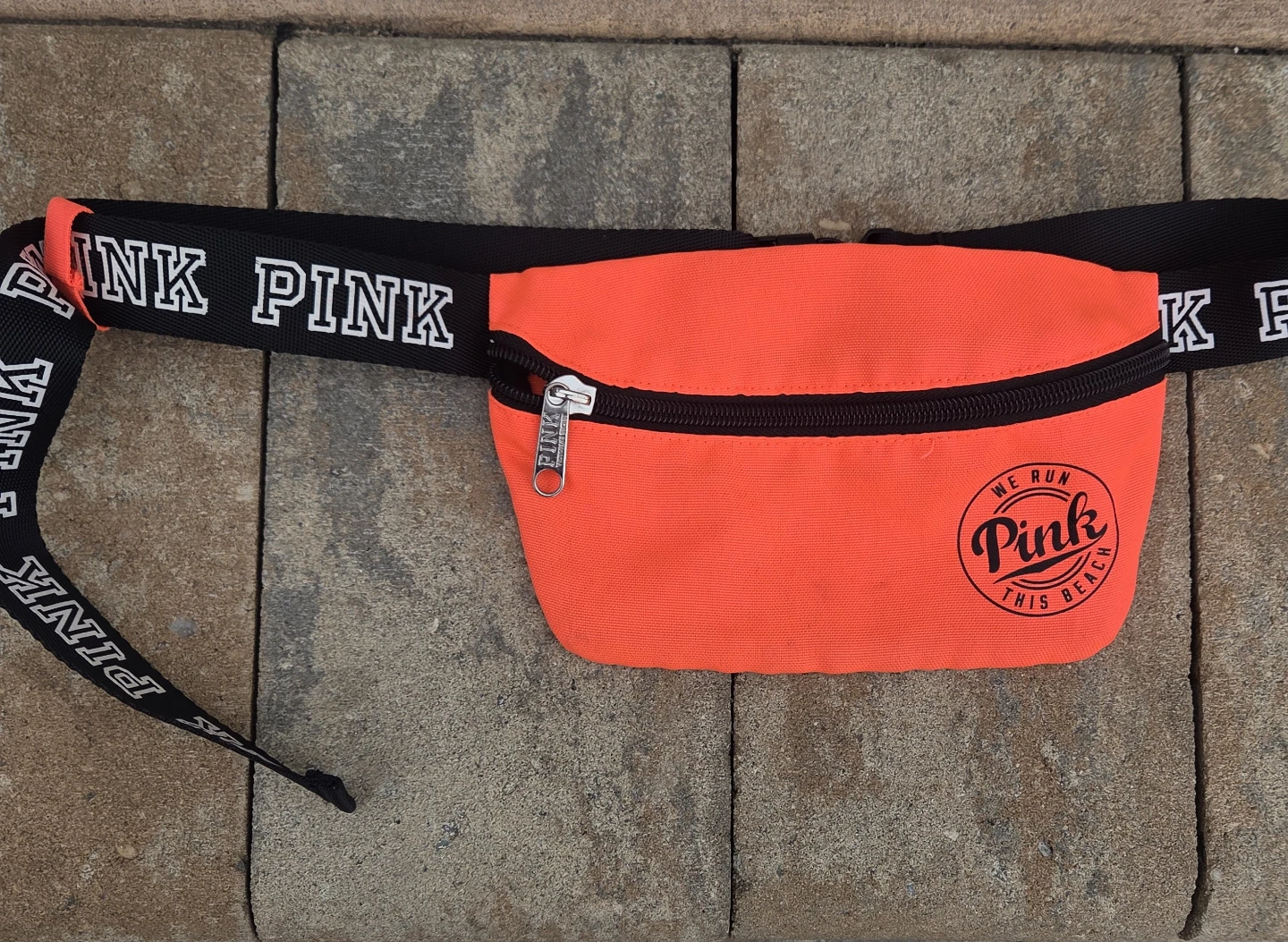 Victoria's Secret Pink Orange Fanny Pack Waist Bag - photo 5