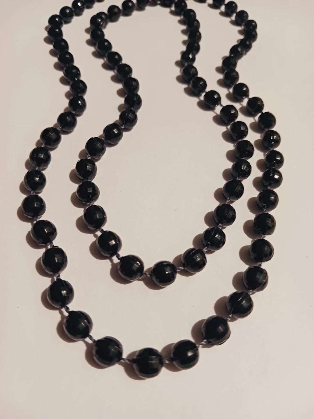 Black Beaded Necklace - photo 4