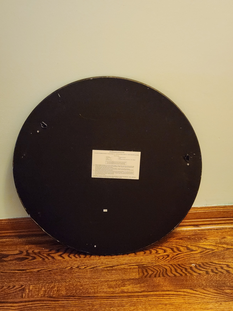Round Decorative Mirror - photo 2