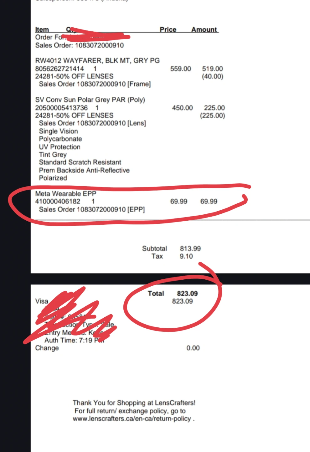 350$ Ray-Ban Meta Wayfarer - Gen 2 AI Glasses - photo 2