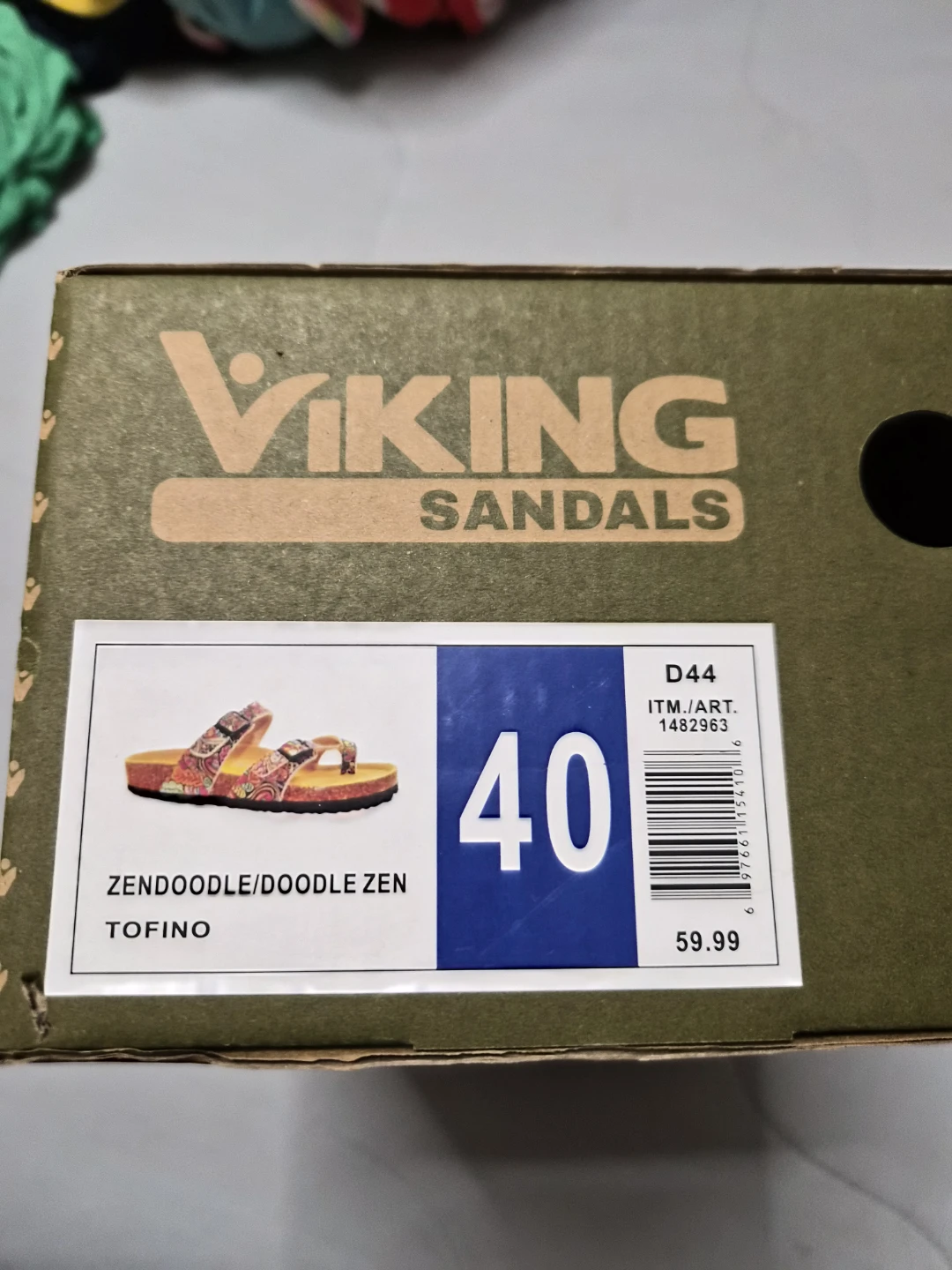 Viking Sandals Zendoodle/Doodle Zen Tofino Size 40 - photo 3