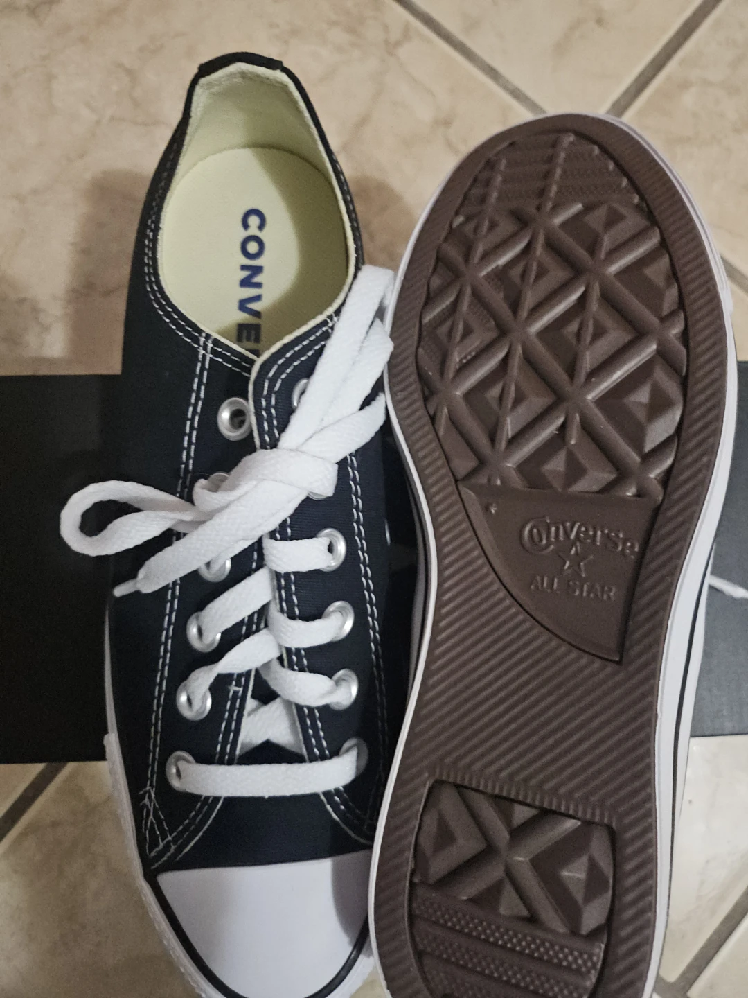 Converse All Star Ox Black Canvas Low Top Sneakers M9166C - photo 2