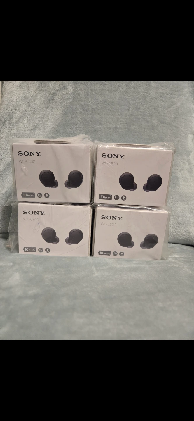 Sony WF-C500 True Wireless Earbud Headphones (4-Pack)