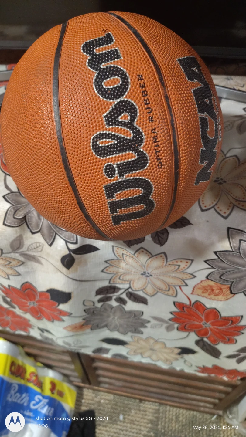 Wilson NCAA Optima Rubber Basketball - photo 2
