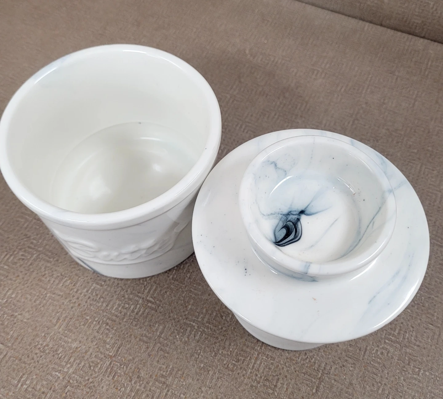 Marble Swirl Butter Dish🥕🌱 - photo 3