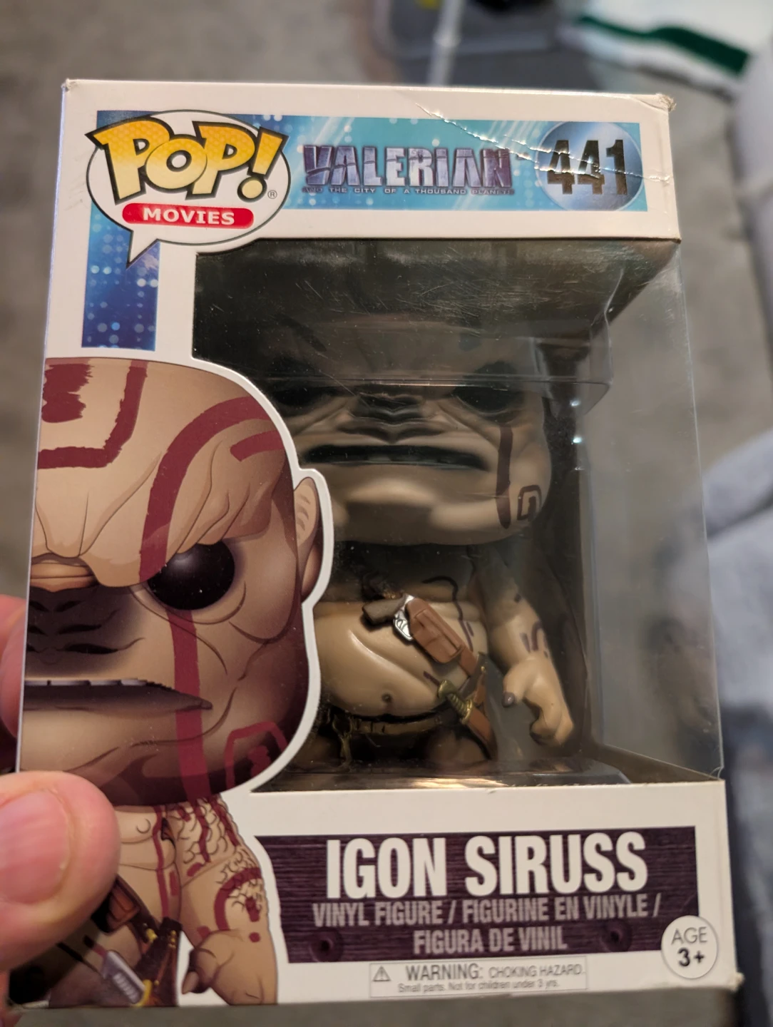 Funko Pop! Valerian Igon Siruss Vinyl Figure #441