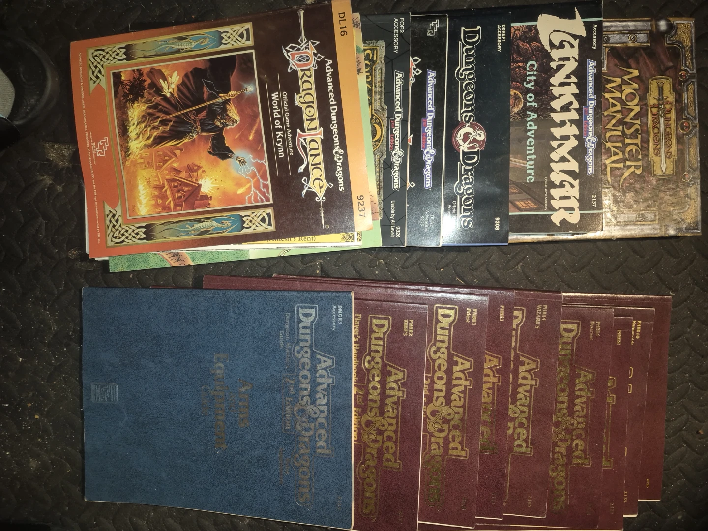 Advanced Dungeons & Dragons Game Books Bundle
