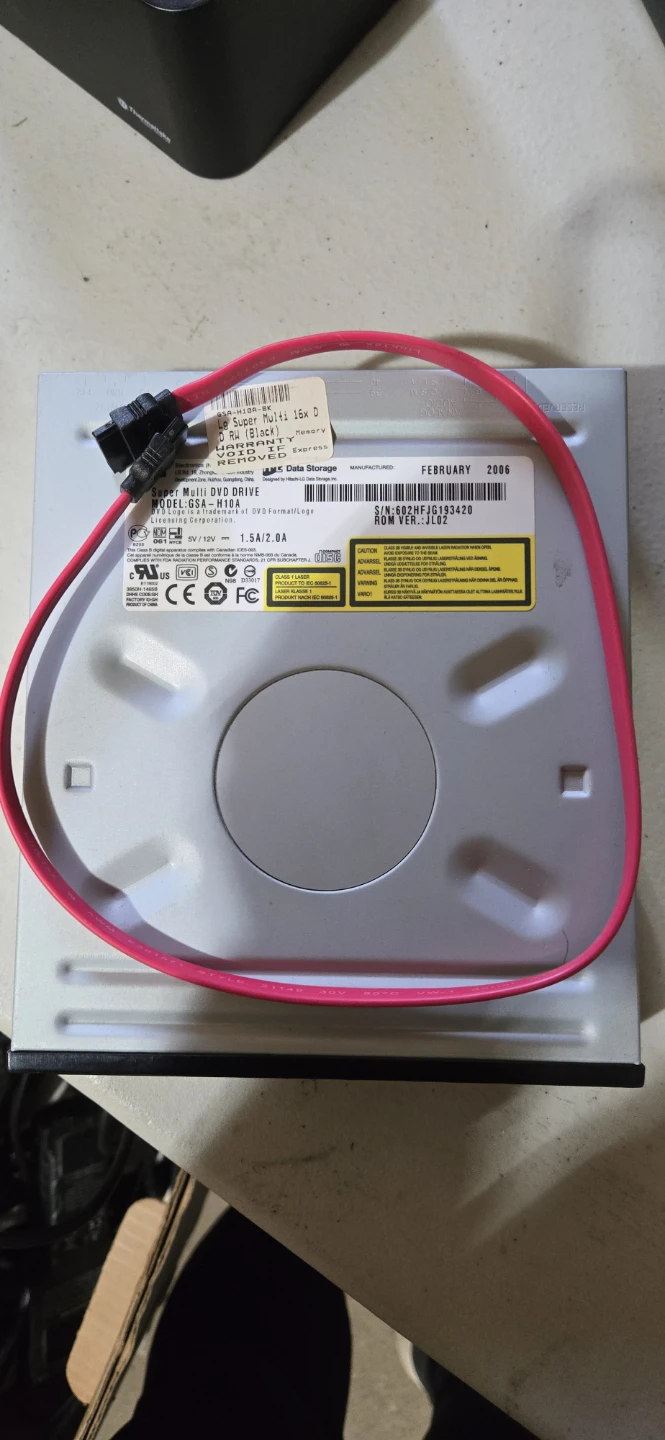 LG Super-Multi DVD Drive with SATA Cable - photo 2