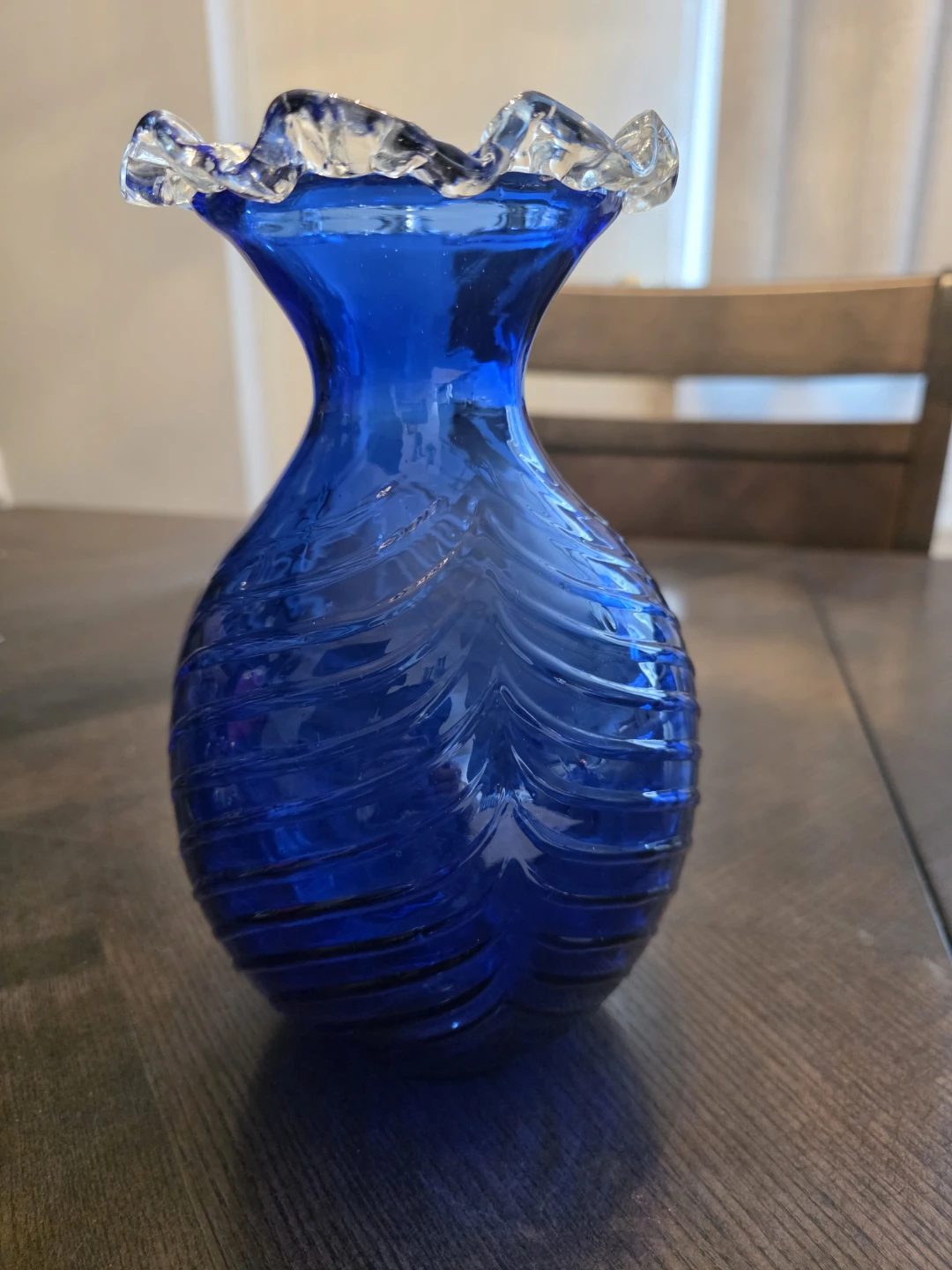 Beautiful Cobalt Blue glass vase