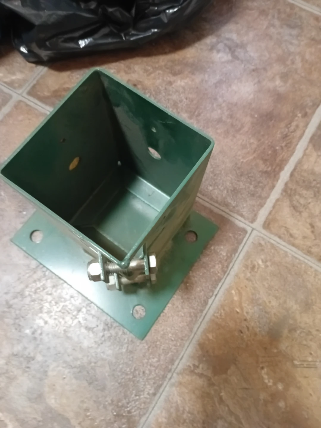 Metpost Green Metal Fence Post Anchor - photo 2
