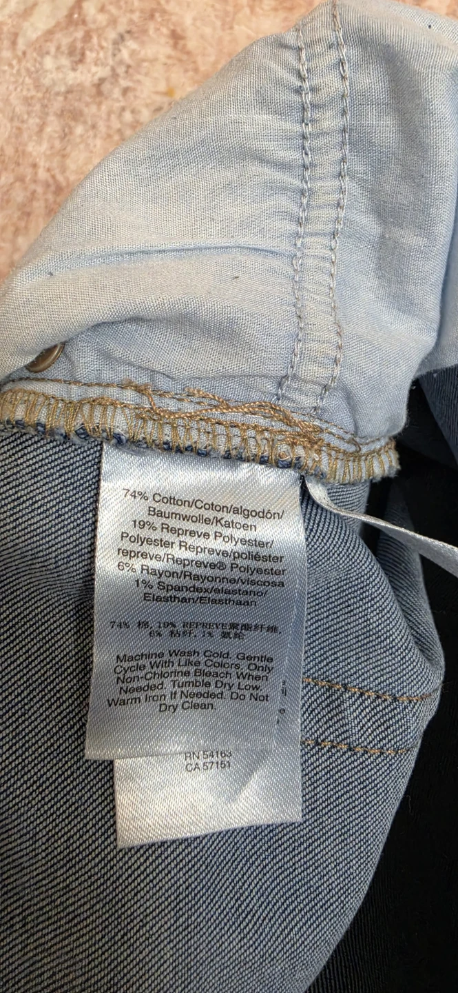 DKNY Jeans Blue Bootcut Denim Pants - photo 5