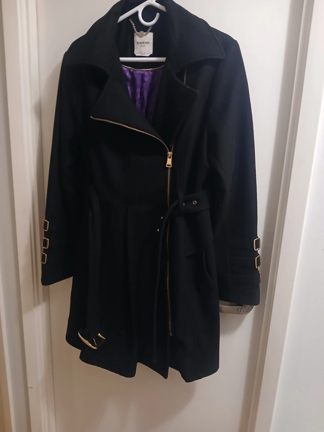 Bebe Black Coat
