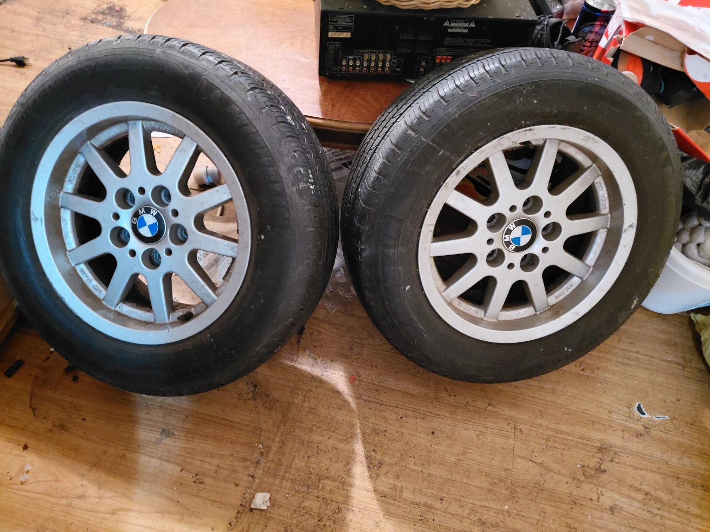 BMW Alloy Wheel and Tire Set