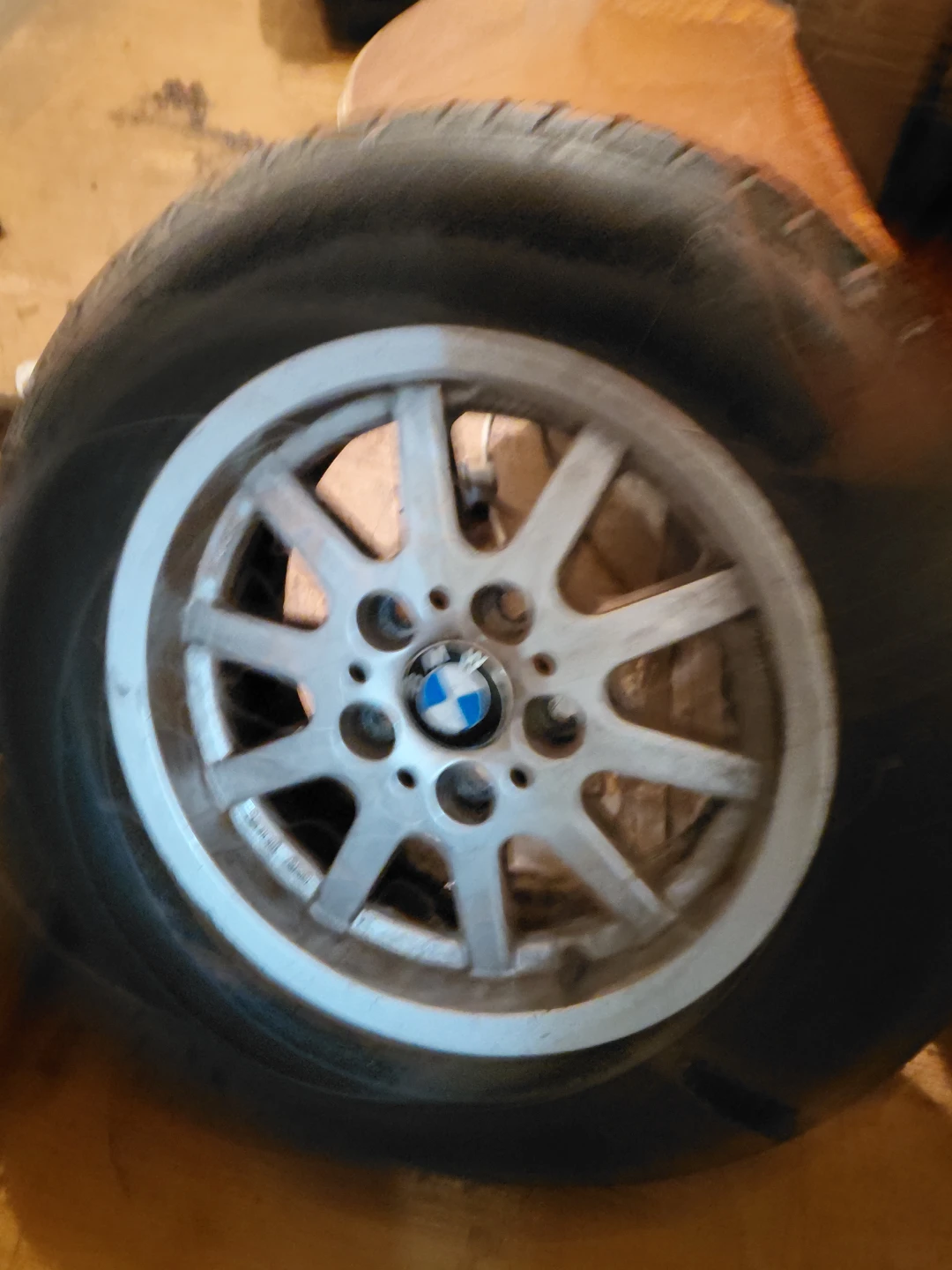 BMW Alloy Wheel and Tire Set - photo 3