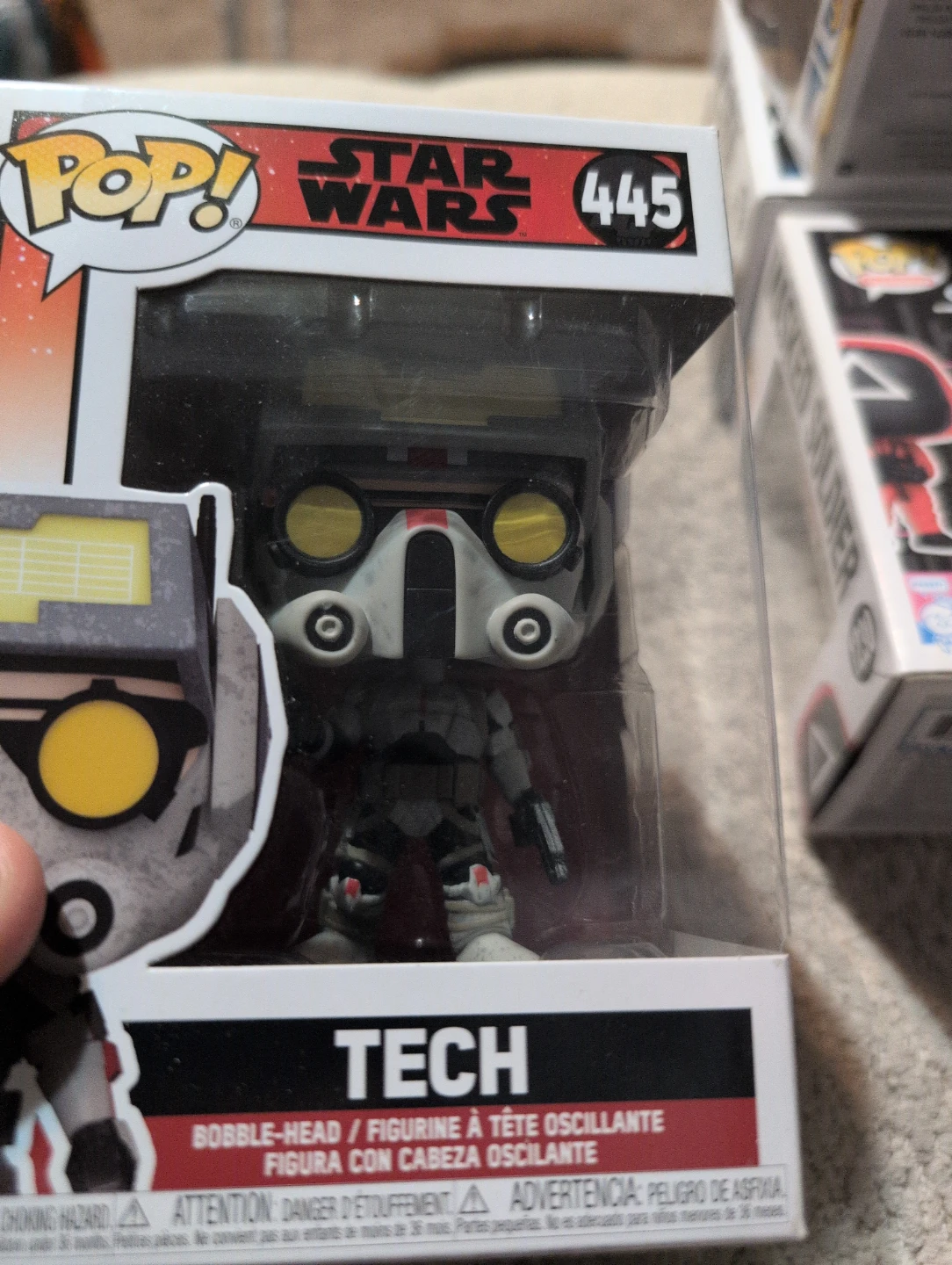 Funko Pop! Star Wars The Bad Batch Tech Bobble-Head #445