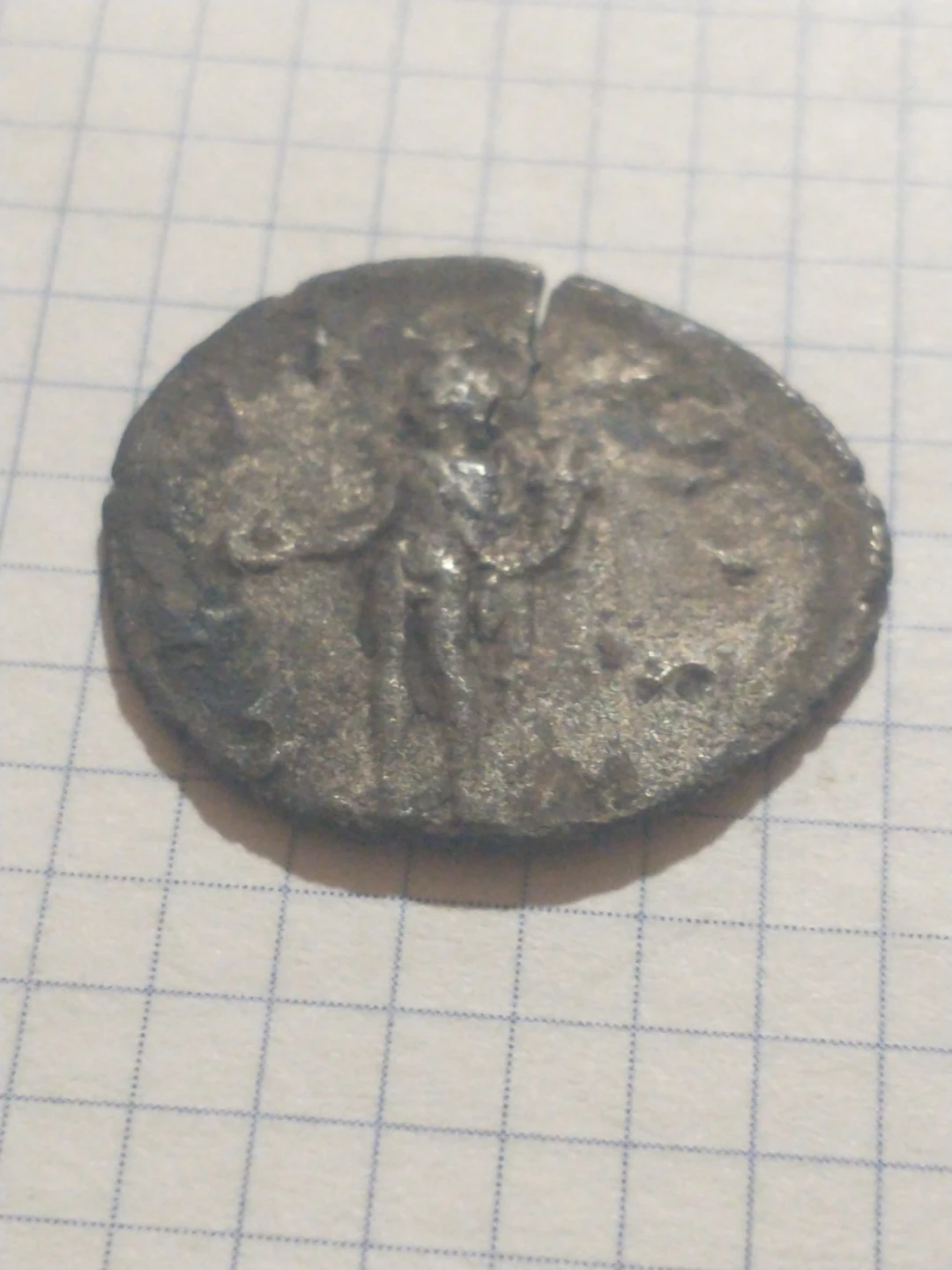 Lovely circa 3rd century Ancient Roman silver coin