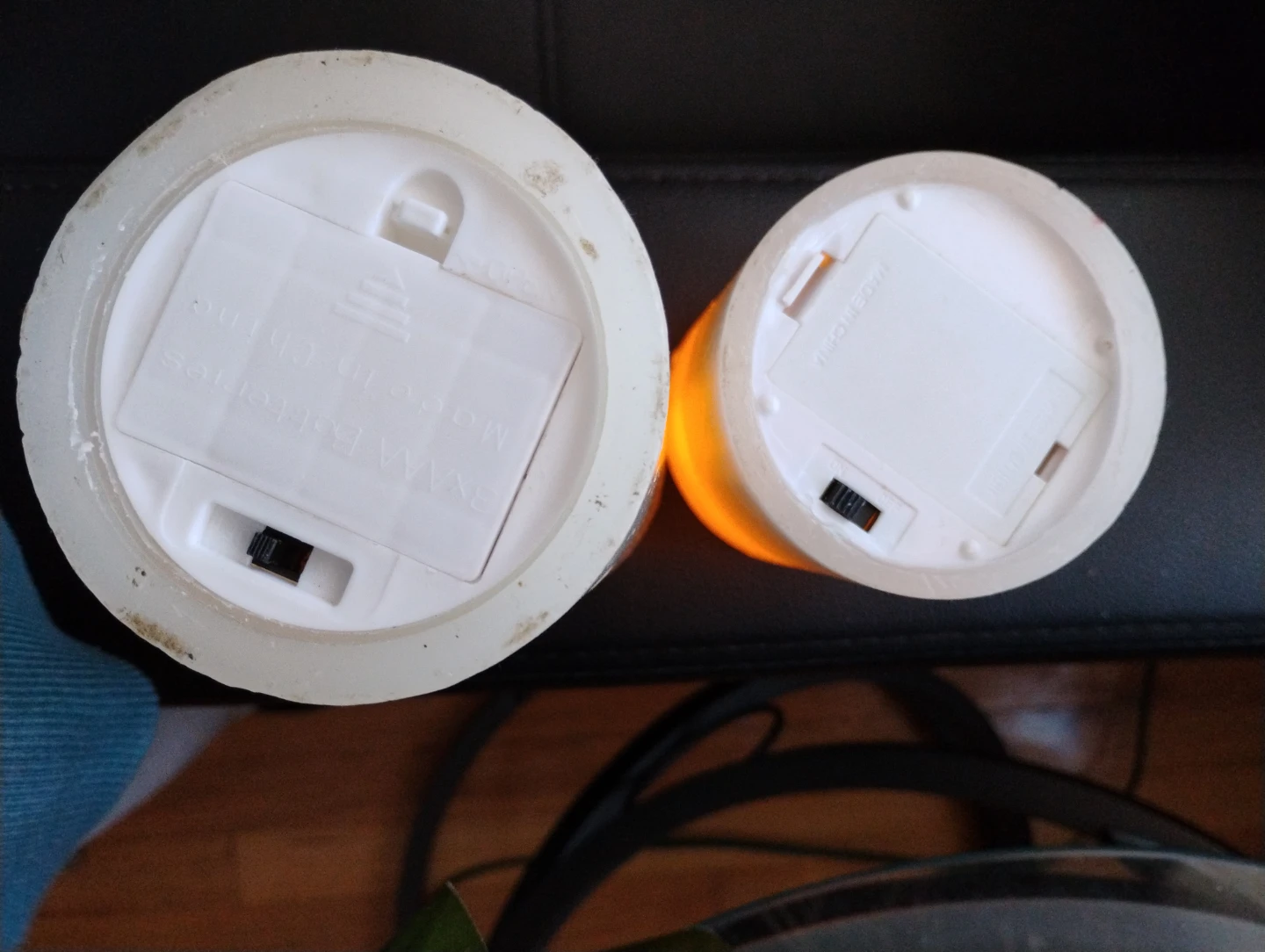 Set of 2 LED Flameless Candles with Candle Holders - photo 4