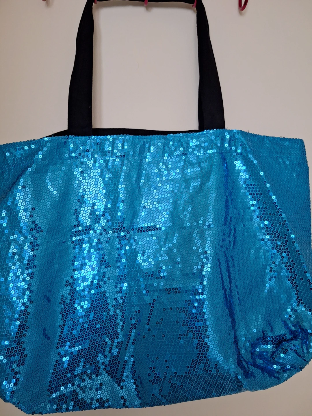 Blue Sequin Tote Bag - photo 2