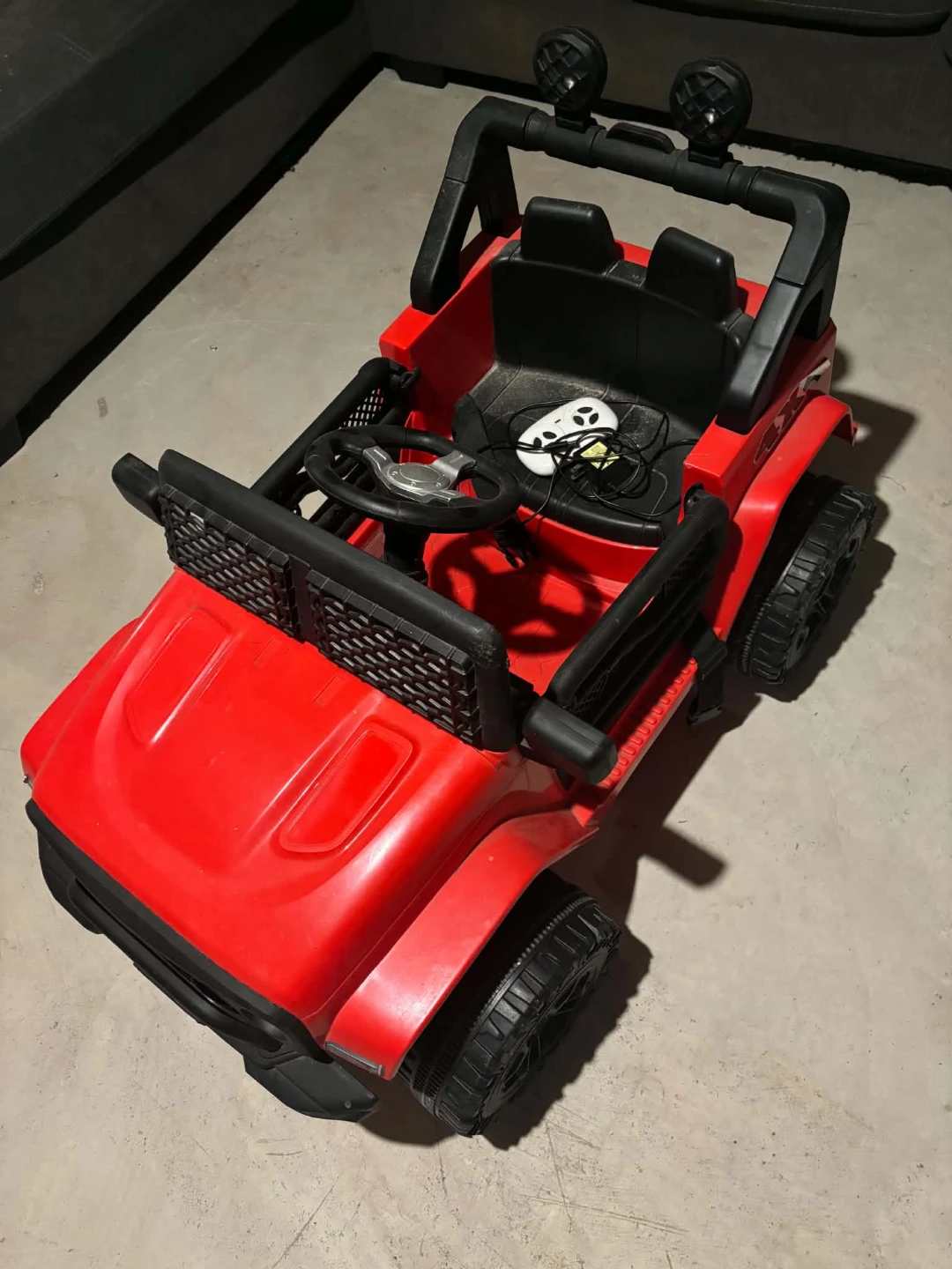 Kids Ride-On Electric Jeep - Red