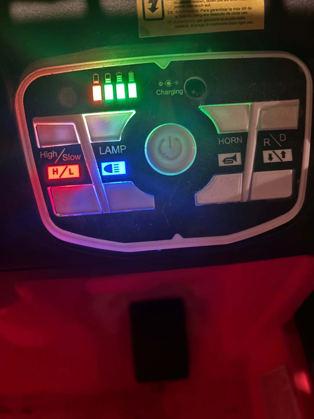 Kids Ride-On Electric Jeep - Red - photo 2