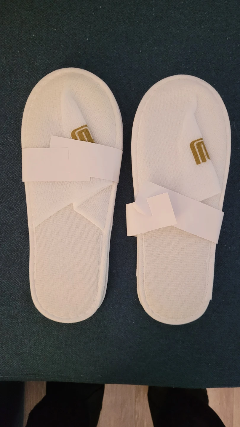 White Slippers - One Size