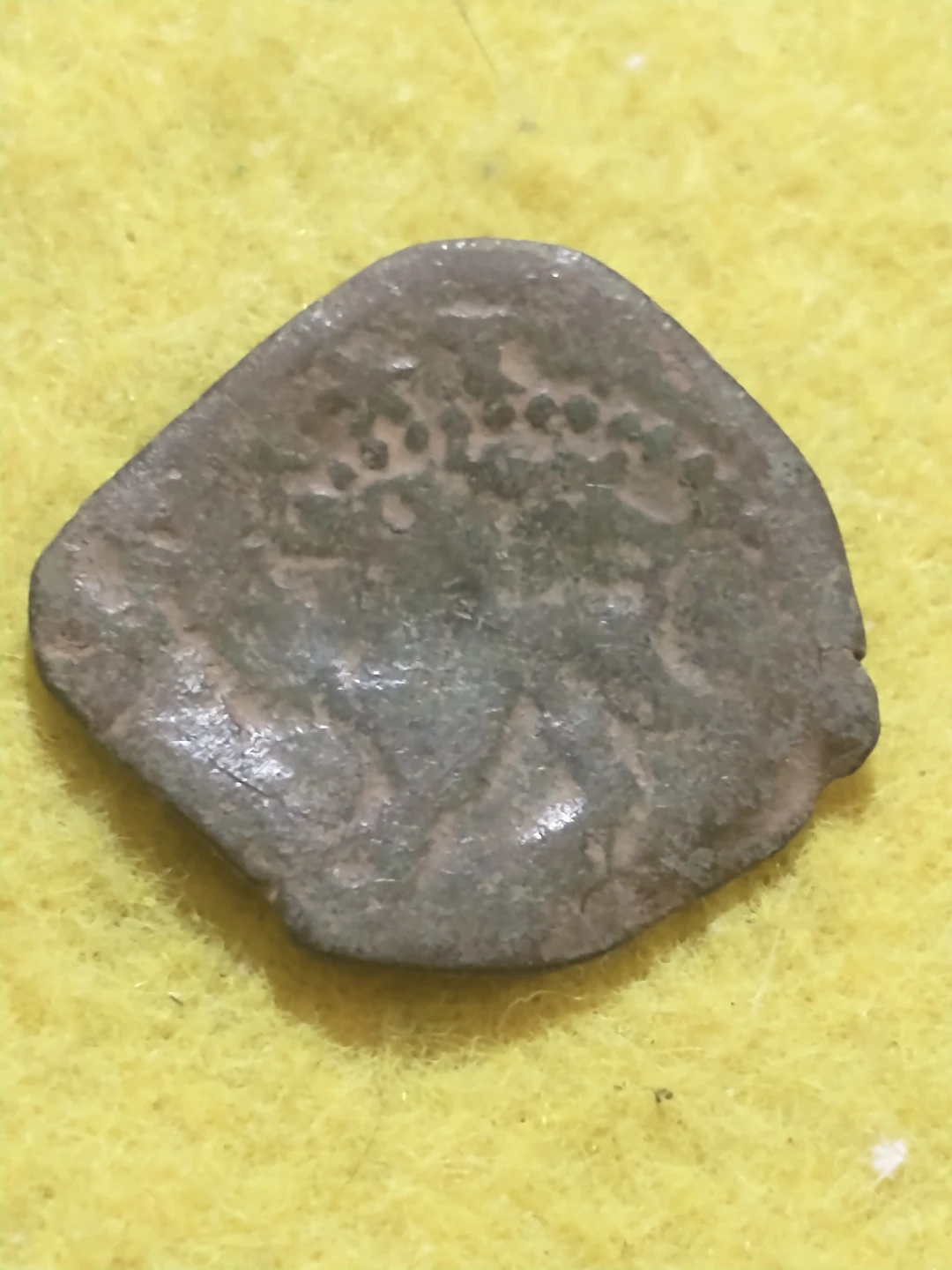 Gorgeous 1556-1598 Spain Felipe III 2 cuartos coin, Cuenca mint - photo 4