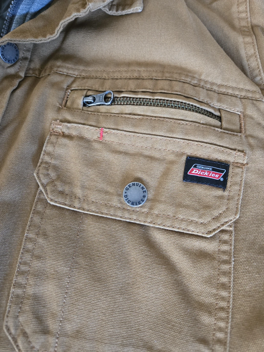 Dickies canvas hooded shirt jacket [L] - photo 4
