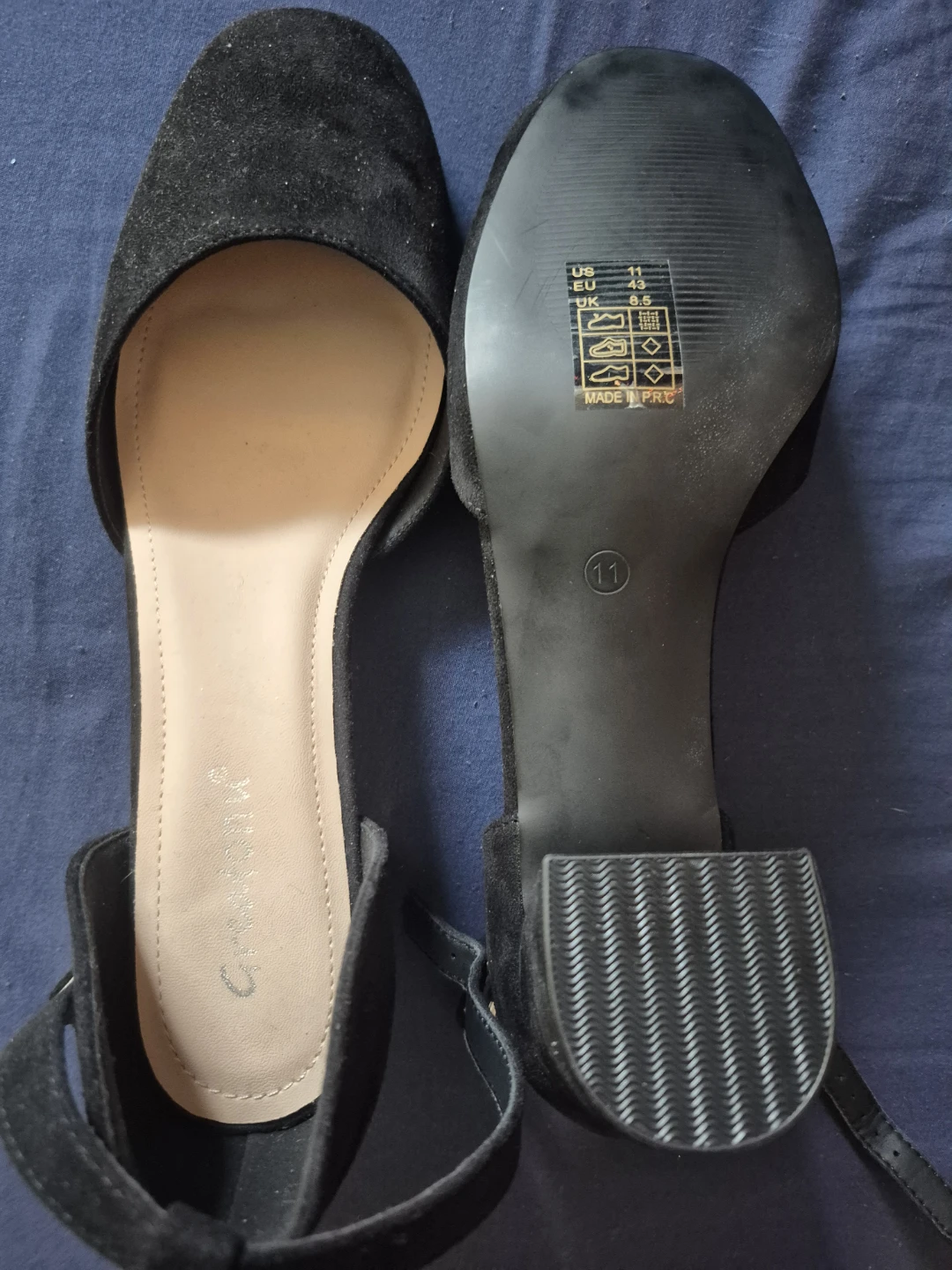 Greatonu Women's Closed Toe Ankle Strap - Size 11 - photo 2