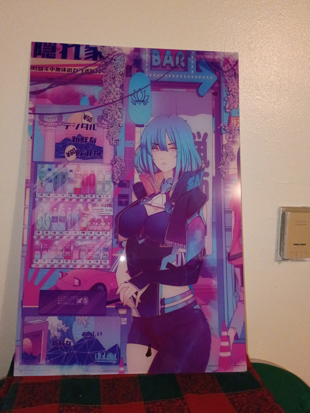 Anime Acrylic Art Wall Print