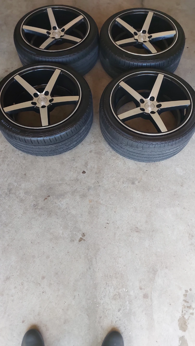 Set of 4 NOX Wheels with Duraturn Tires - photo 5
