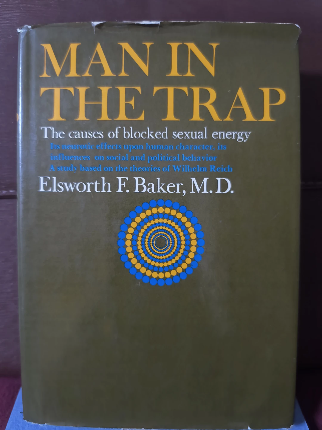"Man in the Trap" 1st print, Hardcover, 1967 Sexual Health