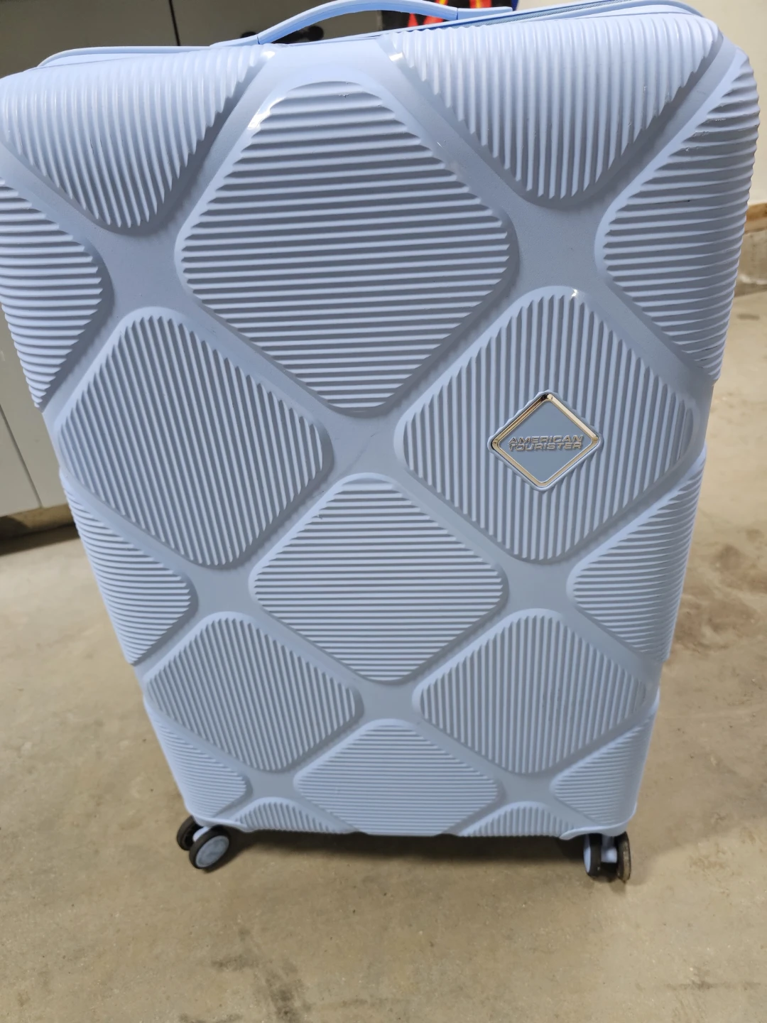 American Tourister Blue Hardside Spinner Luggage - photo 3