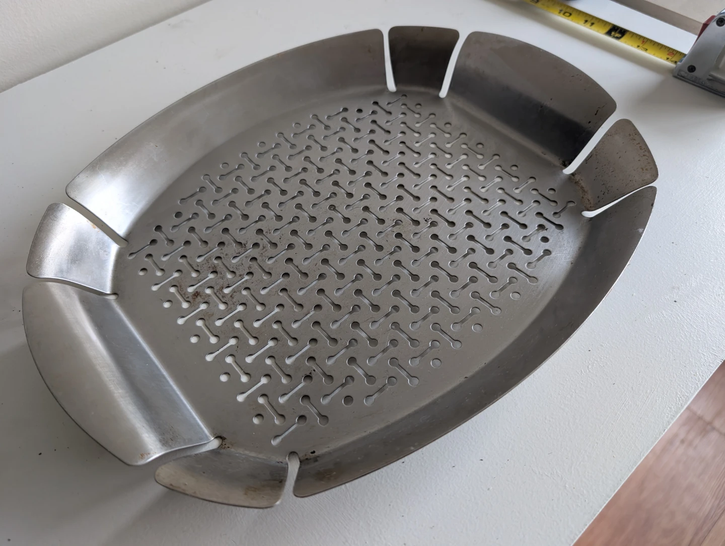 Perforated Grill Pan with Handles