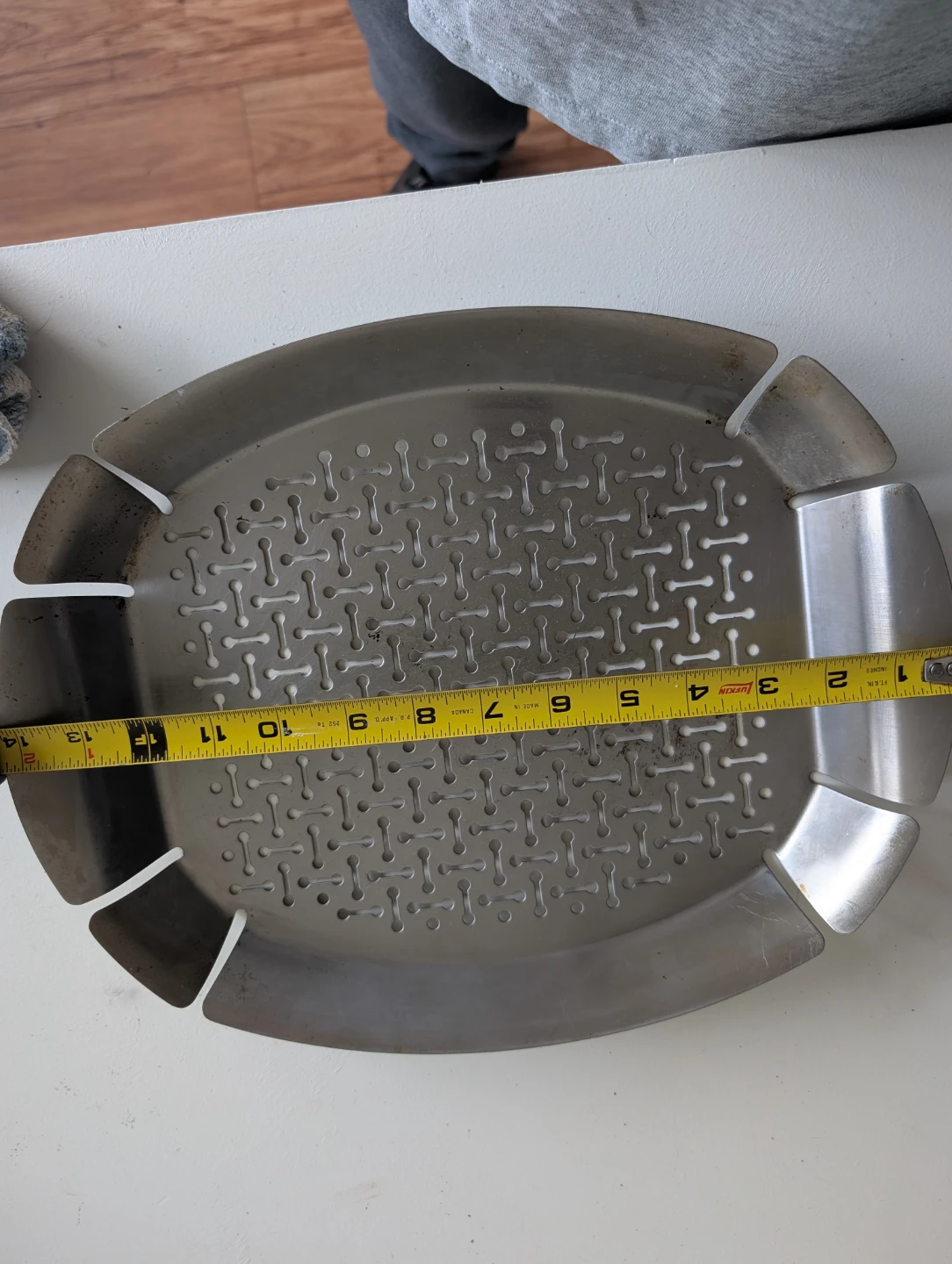 Perforated Grill Pan with Handles - photo 2