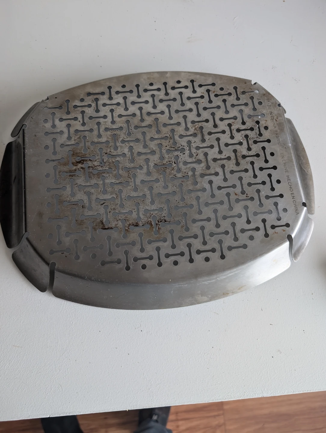 Perforated Grill Pan with Handles - photo 3