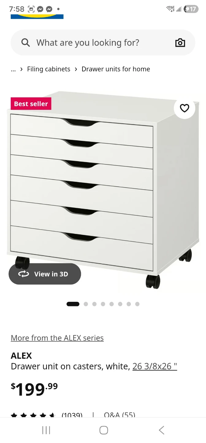 Ikea alex drawers - photo 4