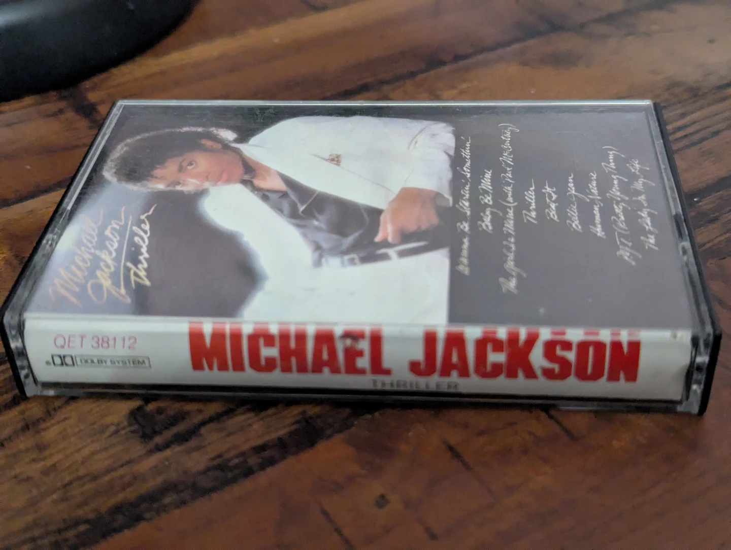Michael Jackson Thriller Cassette Tape - photo 3
