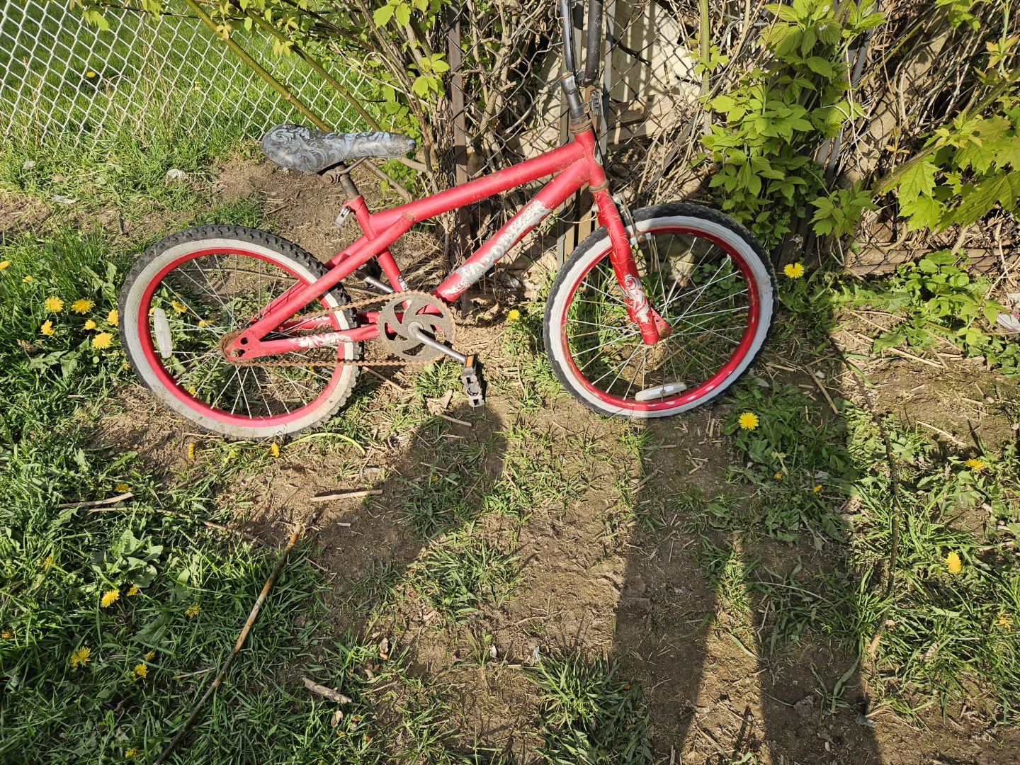 Red Kids BMX Bike
