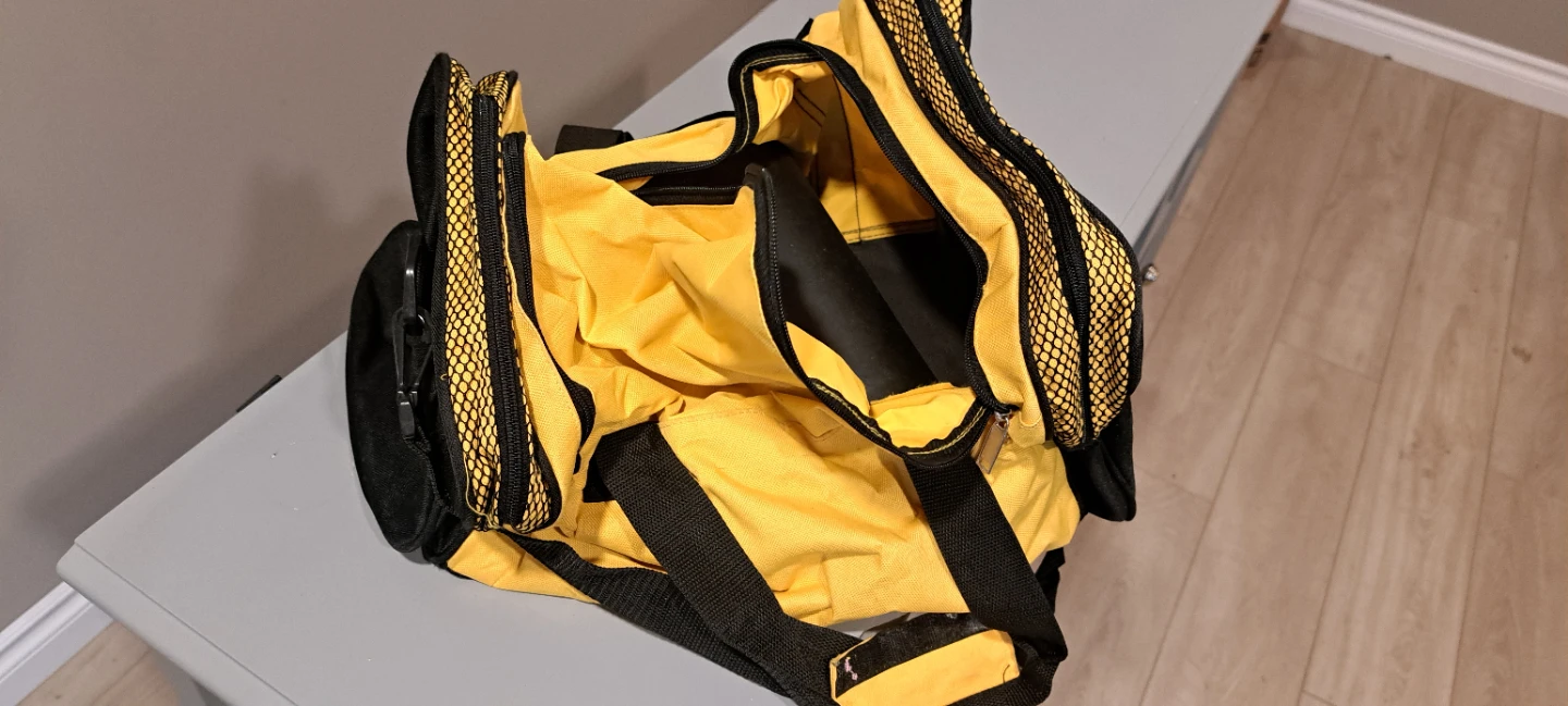 Outdoor Gear Duffel Bag - Yellow and Black