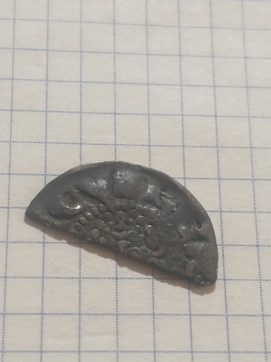 England medieval silver fractional coin