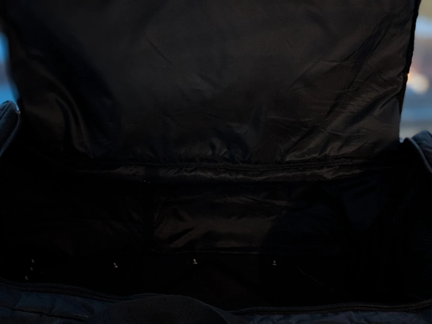 Black XL Rolling Duffel Bag - photo 2