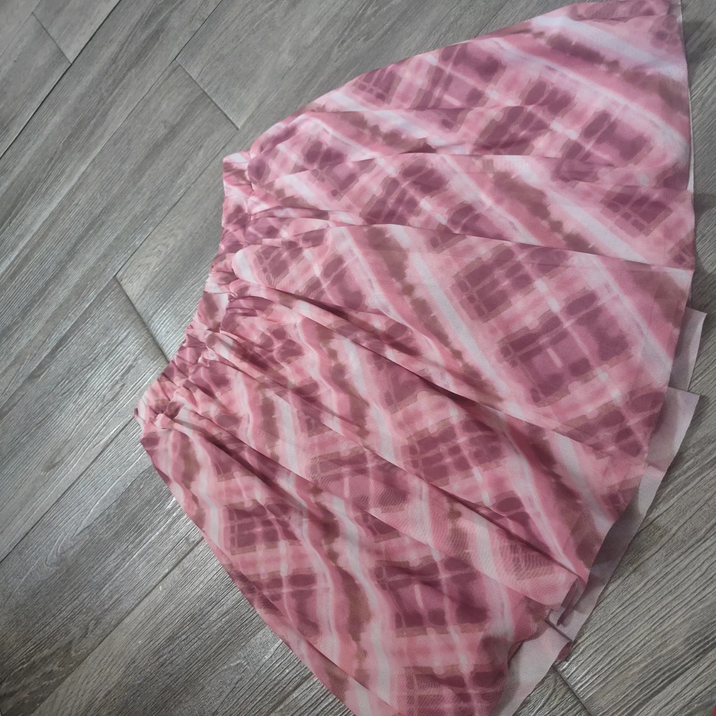 Girls Pink Tie-Dye Skirt Size 14A - photo 2
