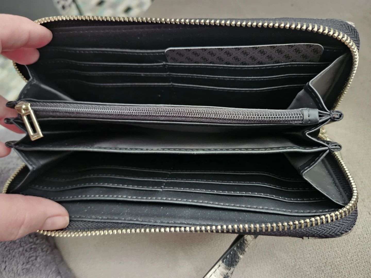 Guess Cheetah Print Zip Around Wallet - photo 2