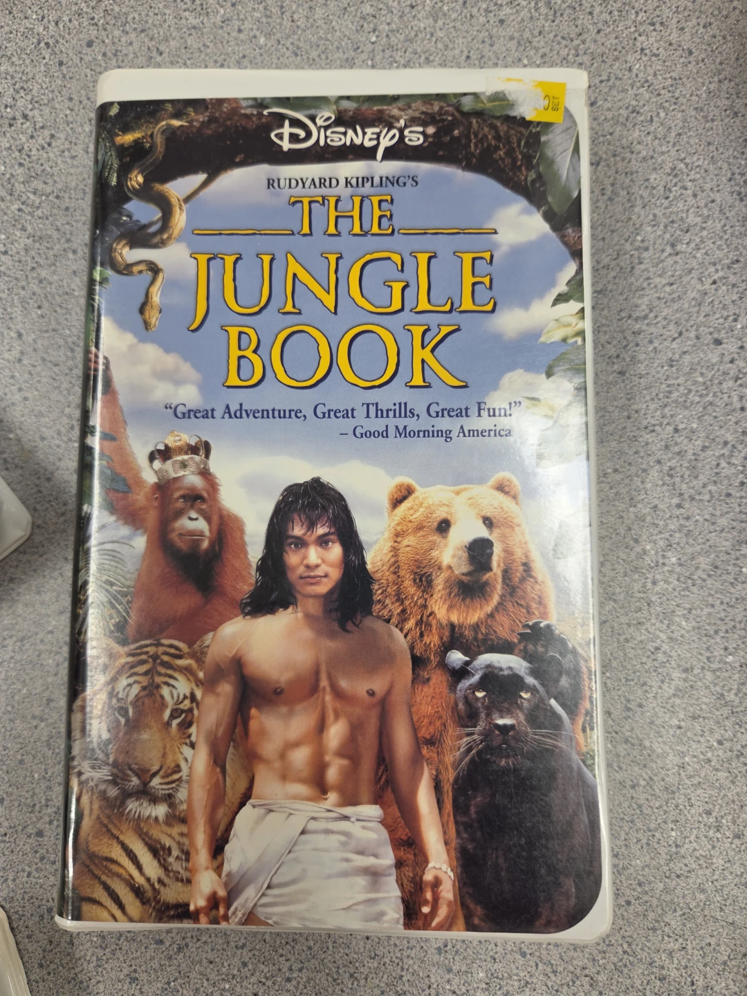 Disney's The Jungle Book VHS Tape